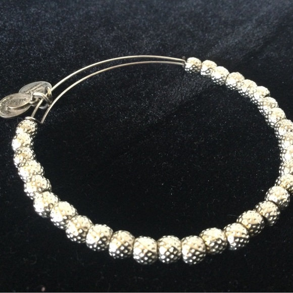 Alex and Ani Silver Beaded Bracelet - Picture 2 of 3